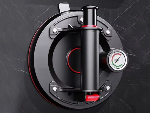 Vákuumszívó fogantyú, csempetartó üveg manométerrel szivattyúval 200kg