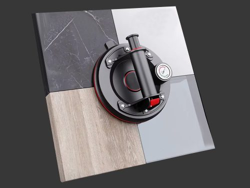 Vákuumszívó fogantyú, csempetartó üveg manométerrel szivattyúval 200kg