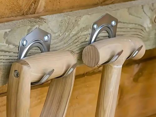 Fali kampók szerszámtartók 20db fém készlet csavarokkal