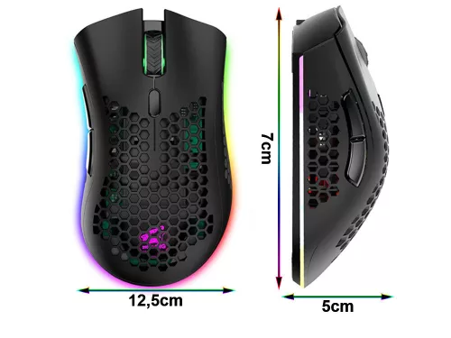 2,4 ghz wireless egér optikai szenzor illumináció