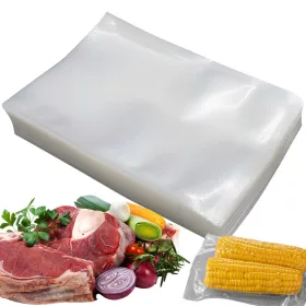   Vákuumcsomagoló táskák 15 cm x 20 cm, 50 db, hegesztőgéphez