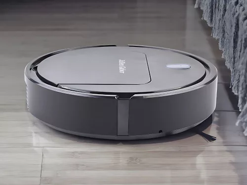 Robotporszívó fekete