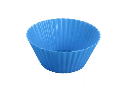 Silikon formák cupcakeshez, desszertekhez, muffinokhoz és sütőpapír tálcakhoz, 12 darab