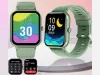 Okosóra női férfi gumiszíj sport Bluetooth hívások zöld