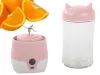 Hordozható usb végzetlen smoothie blender csésze koktél tároló rózsaszín