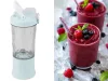 Hordozható USB-s, vezeték nélküli smoothie-keverő, jégaprító, kék
