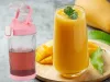 Hordozható USB-s, vezeték nélküli smoothie-keverő, jégaprító, rózsaszín