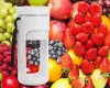 Hordozható USB-smoothie-keverő, vezeték nélküli jégaprító, pánttal narancs