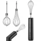 Whisk mixer elektromos keverő fekete
