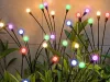 SOLAR KERT LÁMPÁK GYÖNGYÖK 2 DARAB 6 RGB LED LÁMPÁVAL HOSSZ 70 CM