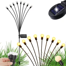   SOLAR KERT LÁMPÁK GYÖNGYÖK 2 DB,  8 LED-ES, 70 CM HOSSZÚ