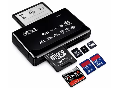 MEMÓRIAKÁRTYA OLVASÓ FÉNYKÉPEZŐGÉPHEZ USB MULTI CF SD MICRO SD XD MS MMC