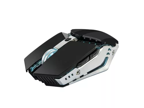 Vezeték nélküli gamer egér számítógéphez USB RGB LED háttérvilágítással