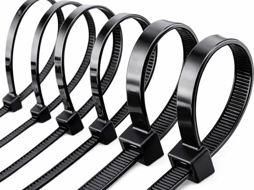 Kábelkötők 2,5x100 mm 100 db fekete kábelkötő