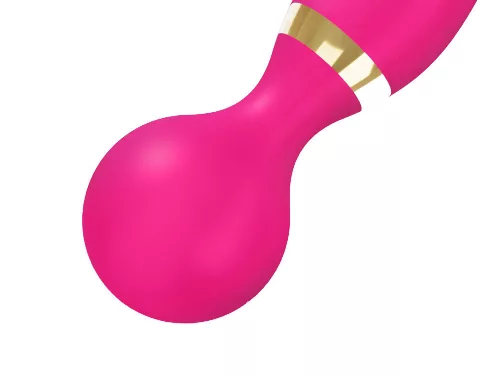 Elektromos kézi vibráló testmasszírozó mély izomlazításhoz pink