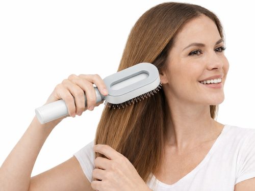 ANTISZTATIKUS UTAZÓ HAJFÉNYEZŐ A HAJ SIMÍTÁSÁHOZ ÉS KIFESZÍTÉSÉHEZ fehér