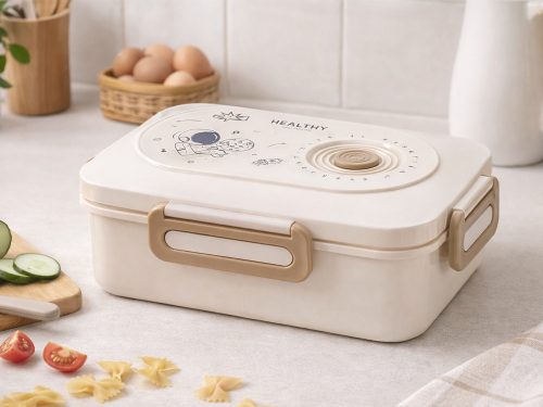 Ebéddoboz reggelidoboz reggeli tárolórekeszes ebédlődoboz evőeszközök