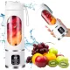 Cup blender vezeték nélküli usb hordozható mini smoothie blender fehér