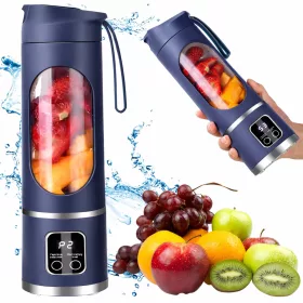   Cup blender vezeték nélküli usb hordozható mini smoothie blender lila