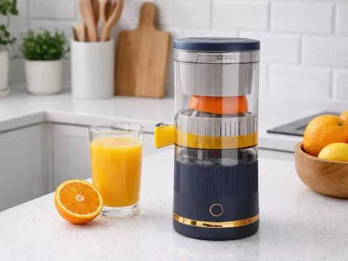 Automatikus citrusfacsaró kék