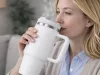 Nagy termokancsó 1,2 l szálával és acél fogantyúval termosz