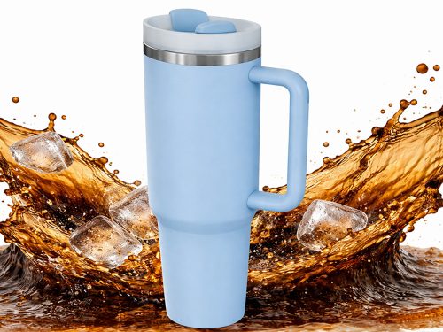 Nagy termokancsó 1,2 l szálával és acél fogantyúval termosz