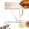 300 ml-es üveg fűszertartó fogantyúval + kanál
