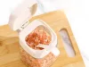 300 ml-es üveg fűszertartó fogantyúval + kanál