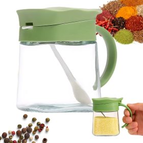 300 ml-es üveg fűszertartó fogantyúval + kanál