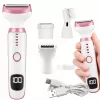5 az 1-ben szőrtelenítő testre, lábakra és arcra, bikini- és szemöldök-trimmer, orrszőrtelenítő, USB-töltésű borotva