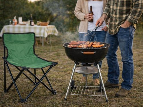 Összecsukható túra-horgászszék, hordtáska