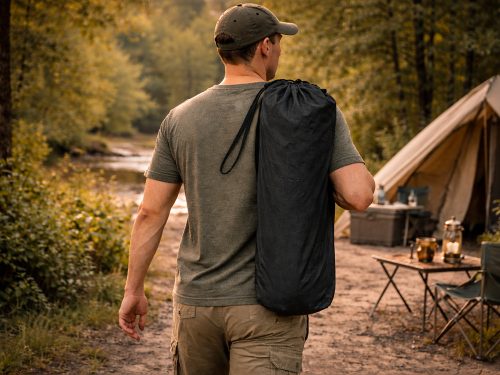 Összecsukható túra-horgászszék halászathoz, horgászszék, hordtáska