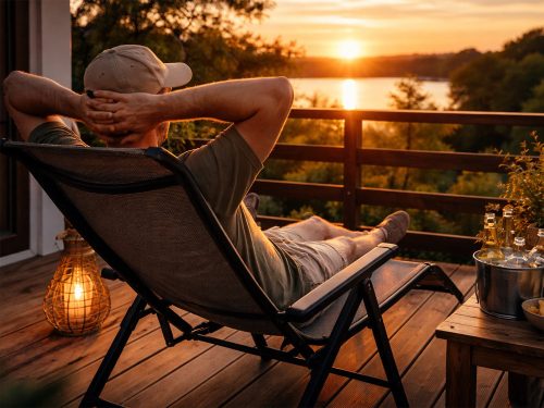 Összecsukható, állítható kerti, kemping- és strandszék