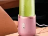 HORDOZHATÓ BLENDER, ELEKTROMOS KEVERŐGÉP, USB-TÖLTÉS, 6 KÉS, SMOOTHIE