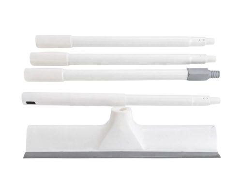 2 az 1-ben vízszívó kefével, állítható nyéllel padlóhoz, ablakokhoz és zuhanyzóhoz