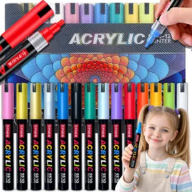 Akril market készlet 12 darabos szett vízálló