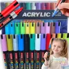 Set de piață acrilic 24 piese set impermeabil