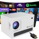 X6 4K videoprojektor, Android TV 11.0, Wi-Fi, Bluetooth, 100 hüvelykes LCD-képernyő