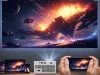 X6 4K videoprojektor, Android TV 11.0, Wi-Fi, Bluetooth, 100 hüvelykes LCD-képernyő