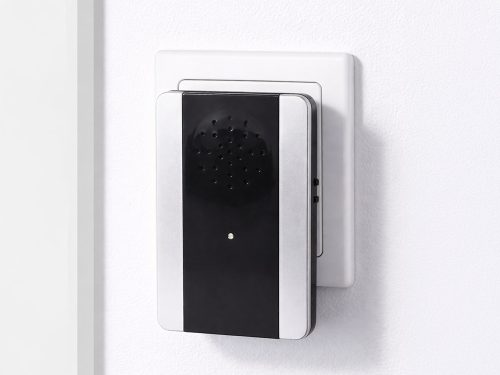 Vezeték nélküli ajtócsengő, 150 m hatótávolság, 2 vízálló gomb, led