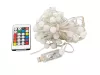 SZÍNES USB RGB LED-LÁMPÁK, ALKALMAZÁS, TÁVIRÁNYÍTÓ, ÜNNEPI DÍSZGÖMBÖK