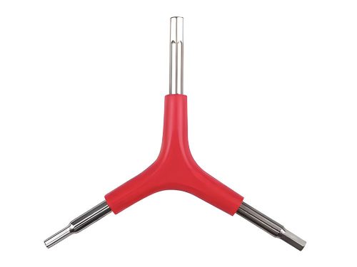 4/5/6 mm-es csillagfejű imbuszkulcs kerékpárhoz – háromfunkciós kerékpárcsavarkulcs