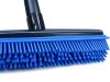 Gumi-szilikon seprű fém nyéllel, 120 cm kék