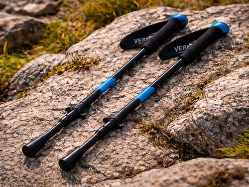 VERK GROUP NORDIC WALKING ÉS TREKKING TÚRABOT, VÉGEK, HÁLÓ 2db fekete