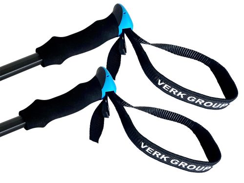 VERK GROUP NORDIC WALKING ÉS TREKKING TÚRABOT, VÉGEK, HÁLÓ 2db fekete