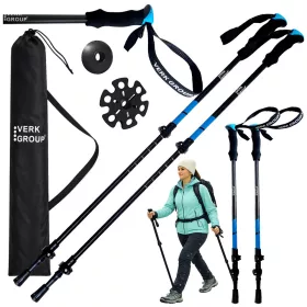   VERK GROUP NORDIC WALKING ÉS TREKKING TÚRABOT, VÉGEK, HÁLÓ 2db fekete