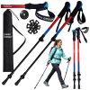 VERK GROUP NORDIC WALKING ÉS TREKKING TÚRABOT, VÉGEK, HÁLÓ 2db piros