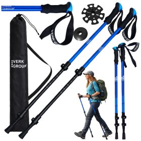   VERK GROUP NORDIC WALKING ÉS TREKKING TÚRABOT, VÉGEK, HÁLÓ 2db kék