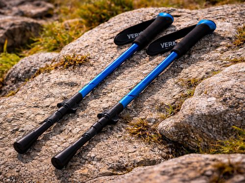 VERK GROUP NORDIC WALKING ÉS TREKKING TÚRABOT, VÉGEK, HÁLÓ 2db kék
