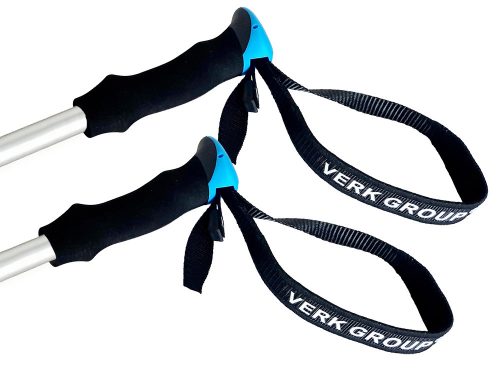 VERK GROUP NORDIC WALKING ÉS TREKKING TÚRABOT, VÉGEK, HÁLÓ 2db ezüst